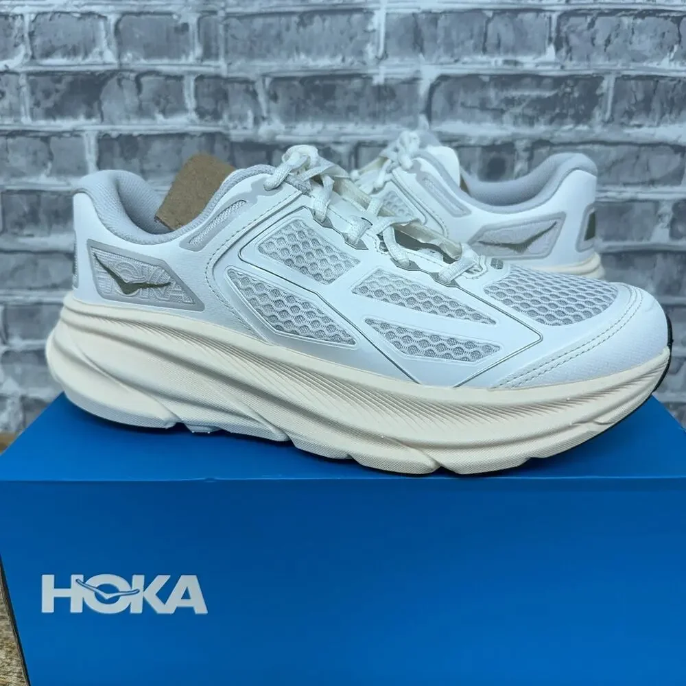 Hoka One One Clifton One9 Frost Cosmic Grey 1155370-FCG Mens Size 9 New